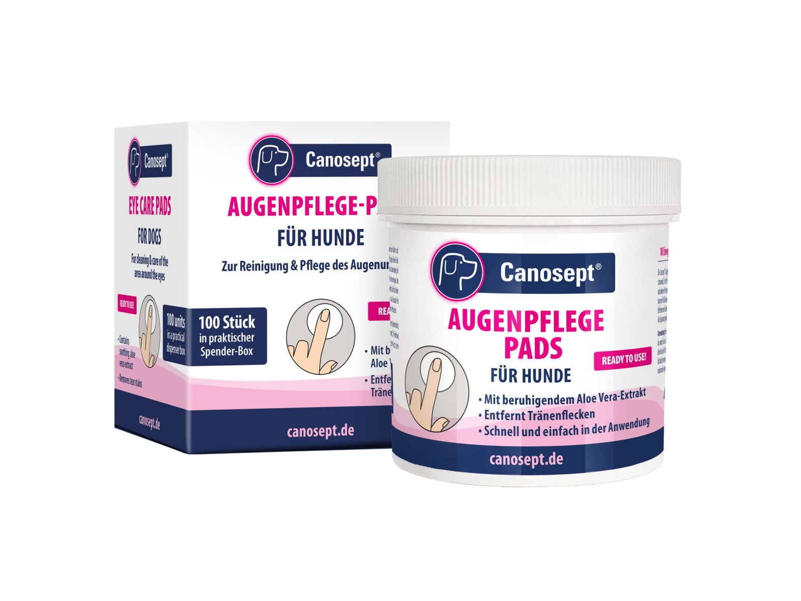 Canosept oogverzorgingspads voor honden
